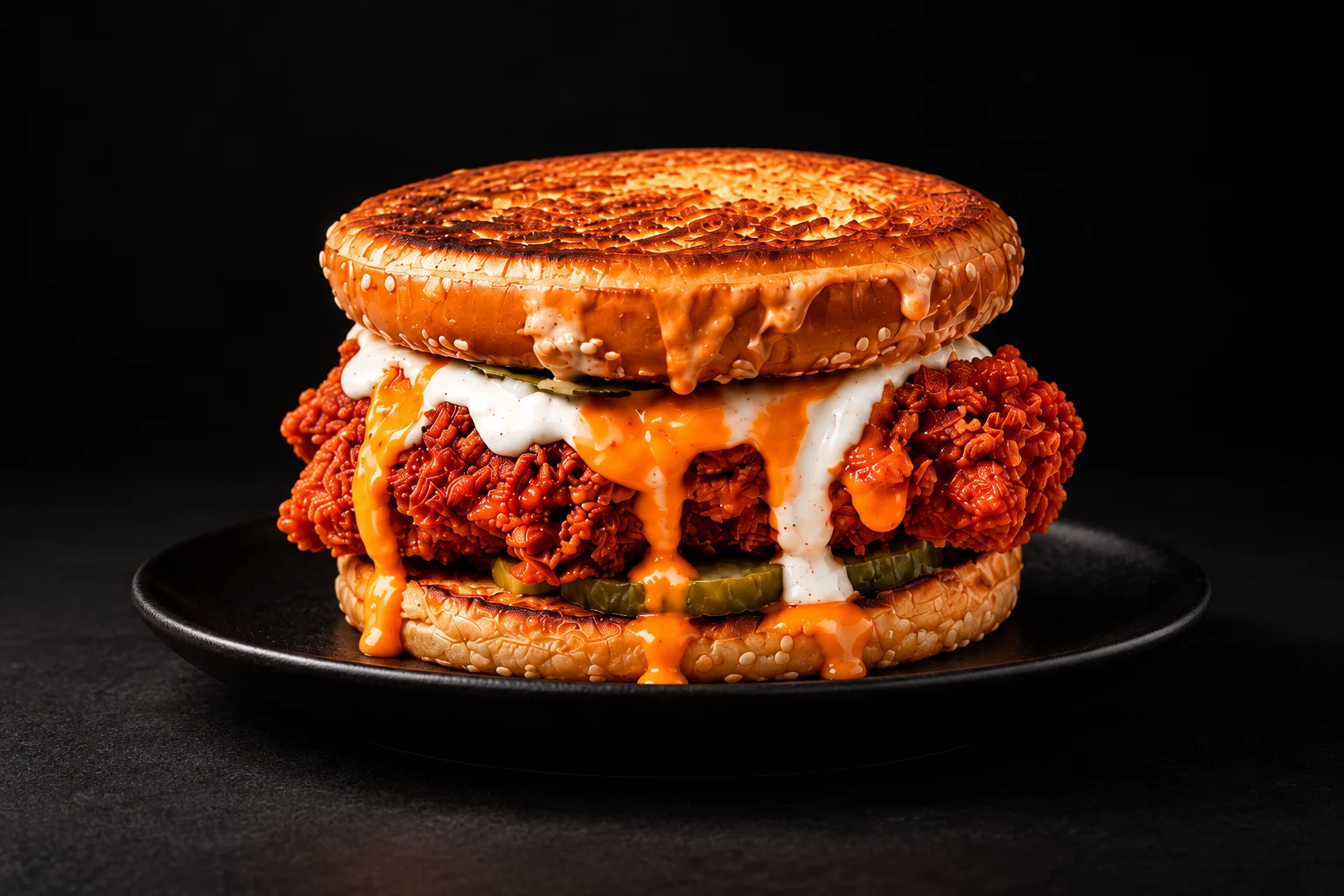 Toasted Chicken Bun